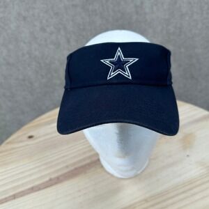 Reebok Dallas Cowboys Visor Mens OSFA Navy Blue NFL Embroidered Star Adjustable